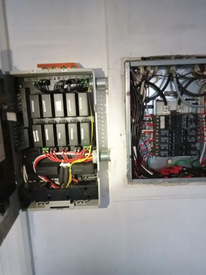 Electrical panel upgrade completed for Carbon Monoxide Detector Installation in Amherst